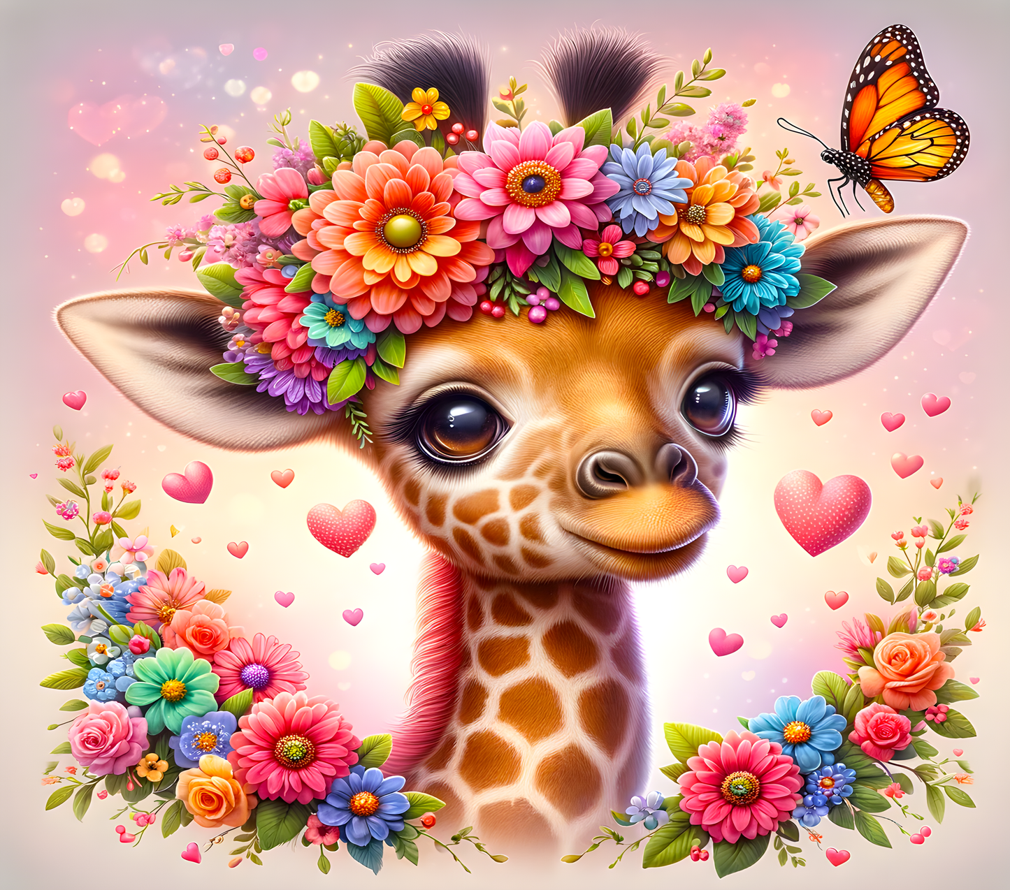 Flower Giraffe