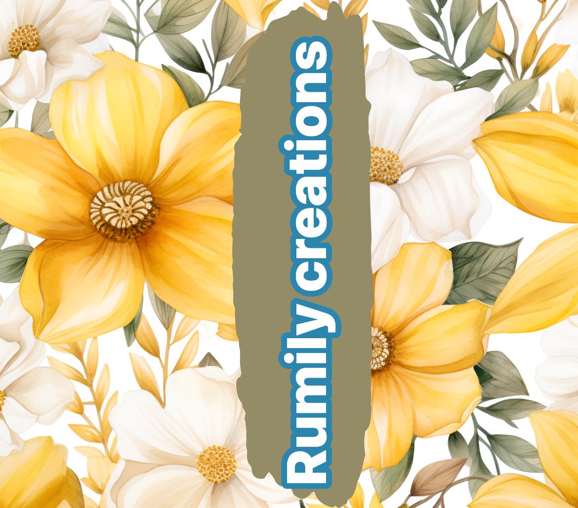 Personalised Flower Name - Yellow