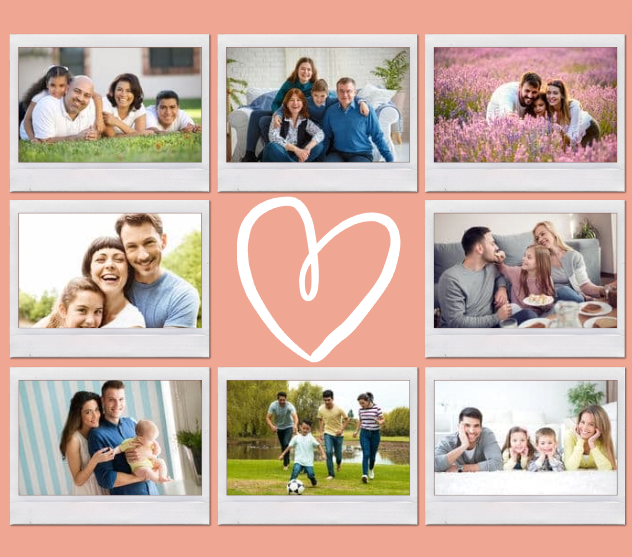 Personalised add your own images and background colour