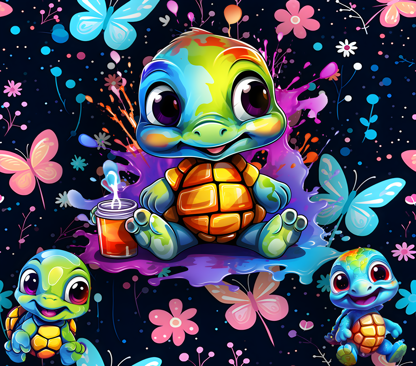 Multi-coloured Turtle